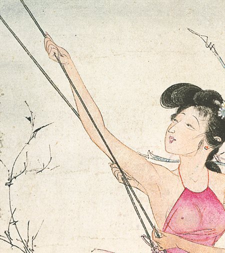 益阳-胡也佛的仕女画和最知名的金瓶梅秘戏图